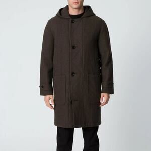 Uniqlo x Lemaire Wool Blended Duffle Coat Sz XS